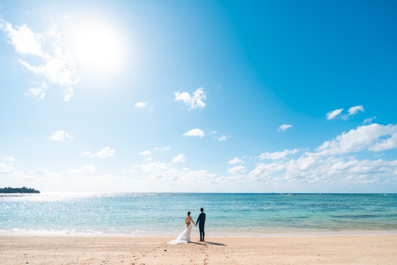 どこまでも続く水平線