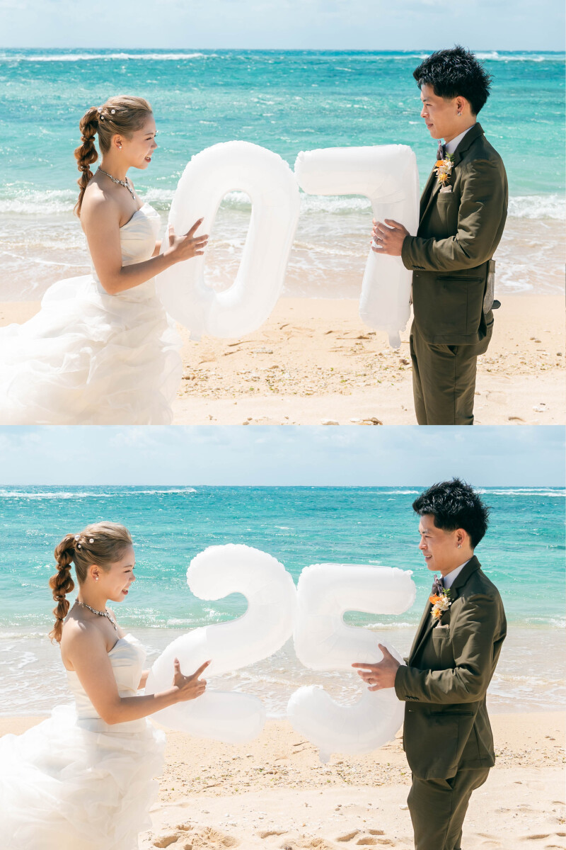ご結婚式の日付♪