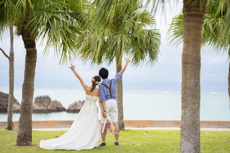 終始笑顔なおふたり