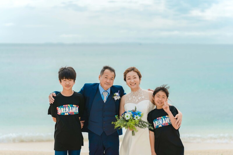 仲良し家族の撮影スタート!