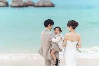 家族で残すウェディングフォトの思い出♡