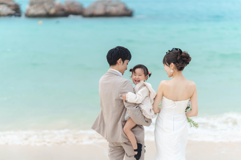 家族で残すウェディングフォトの思い出♡