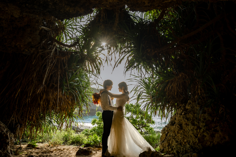 大自然に囲まれて