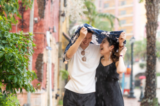 アメリカンビレッジで私服撮影♪