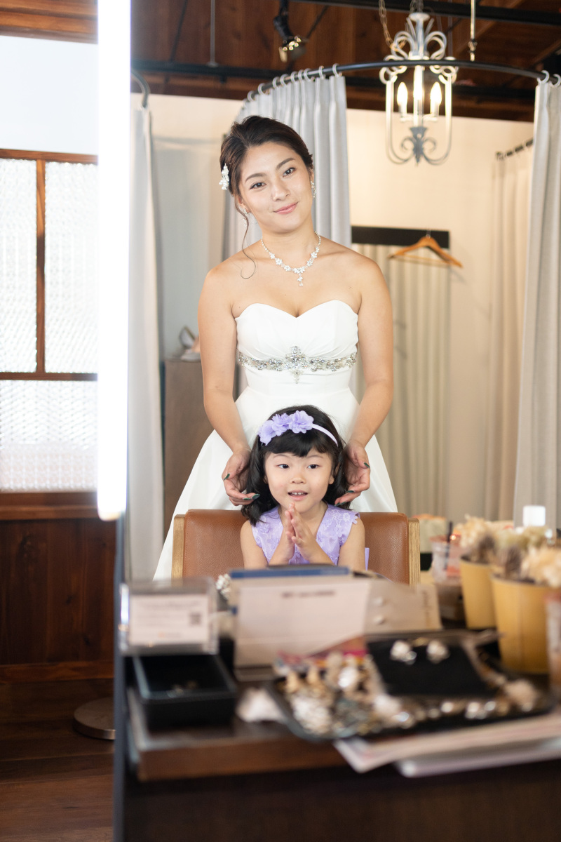 mamaと一緒にお支度♪