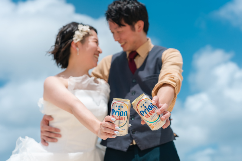 オリオンビールでカンパーイ!