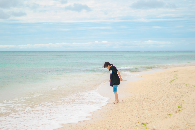 自由タイムは沖縄の海を体感♡
