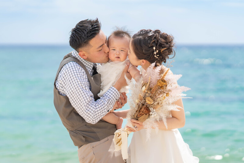 ほっぺにチュー!!