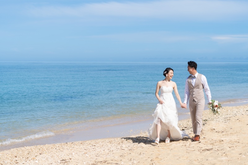 ビーチに到着♪