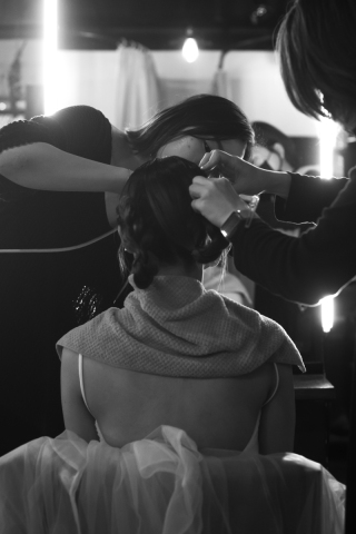 リハーサルヘアメイク