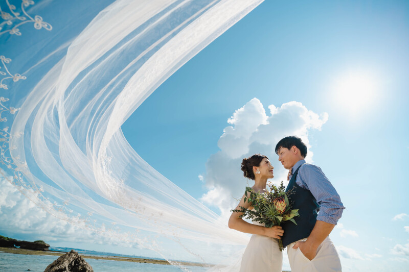 MARC Photo Factory 沖縄(マークフォトファクトリーオキナワ)_海で撮影できる