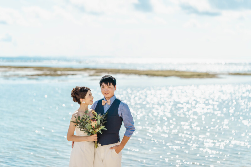 MARC Photo Factory 沖縄(マークフォトファクトリーオキナワ)_海で撮影できる