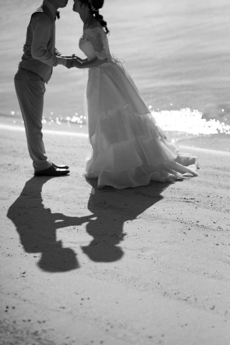 アラハビーチサンセット撮影