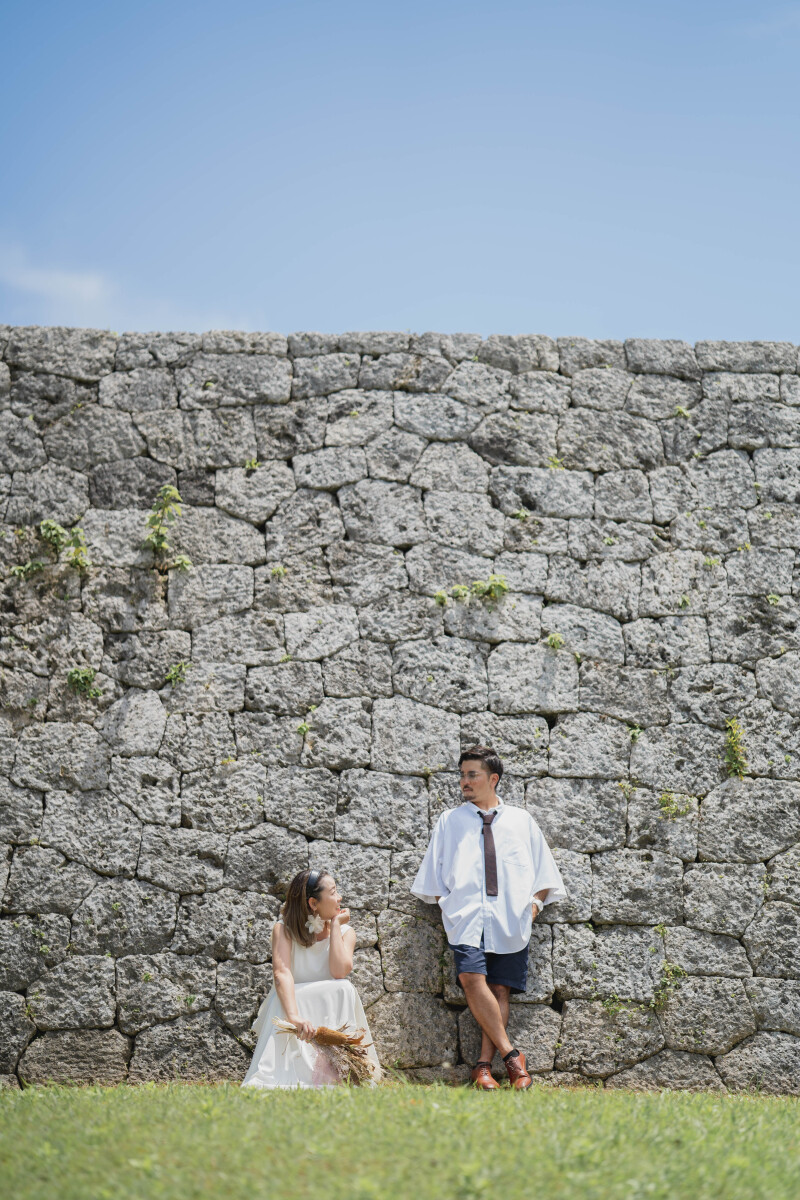 1ロケーションプラン(座喜味城跡)格安69,000円☂️雨天日程変更無料/追加料金一切なし