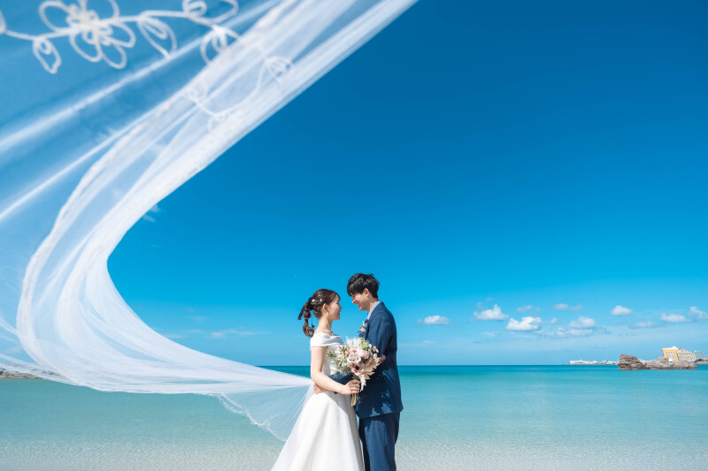 早割【1ヶ月前まで予約】1ロケ/アルバムorパネル写真 付きプラン (アラハビーチ)格安59,000円☂️雨天日程変更無料