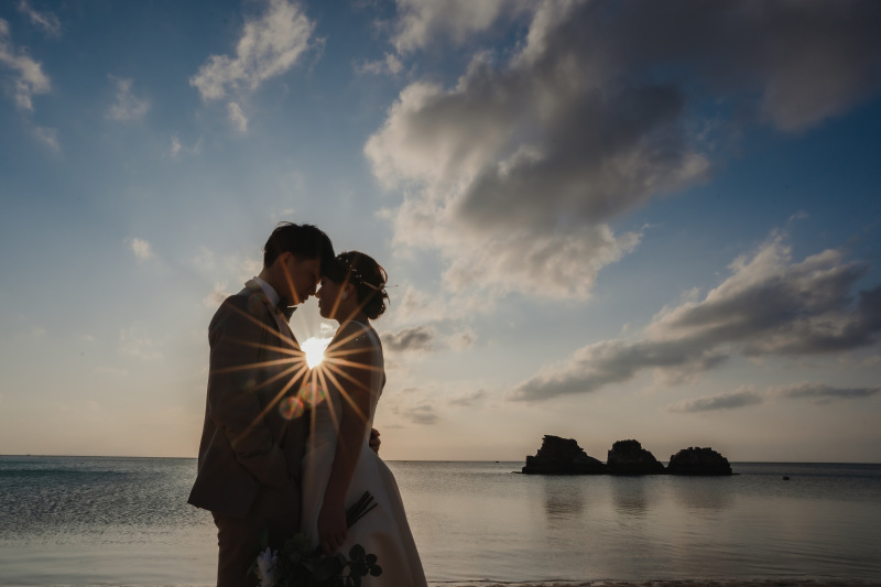 早割【1ヶ月前まで予約】平日限定１ロケプラン／サンセット（アラハビーチ／ヤシの木・公園)　69,000円☂️雨天日程変更無料