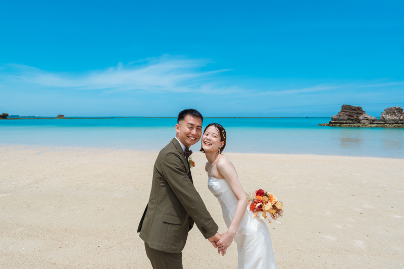 【5・6月梅雨キャンペーン】雨天保証日も予約できる!1ロケーションプラン/アラハビーチ撮影・通常より3万円もお得な49,000円