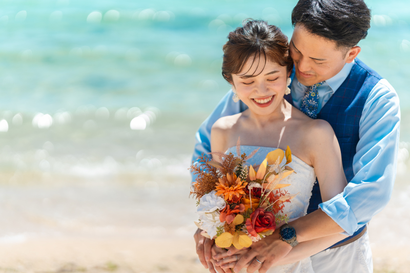 【11月12月平日撮影限定】1ロケ&ドローン撮影プラン(読谷村天然ビーチ)通常より2万円安い⇨59,000円☂️雨天日程変更無料