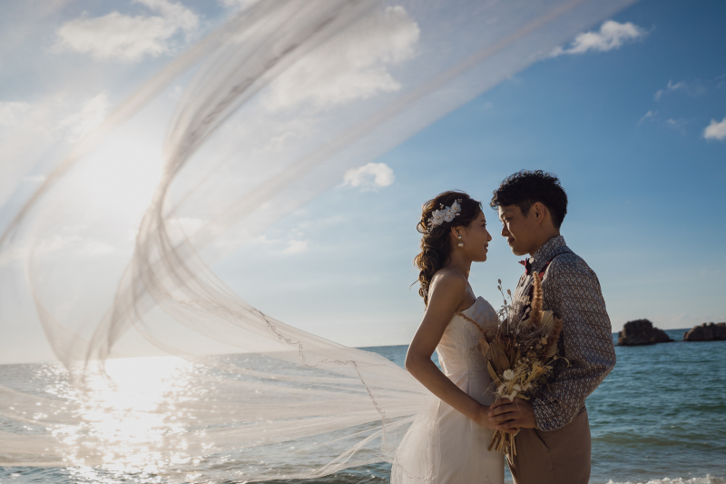 早割【1ヶ月前まで予約】１ロケ／アルバム5冊付きプラン (アラハビーチ）格安99,000円☂️雨天日程変更無料