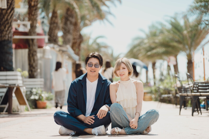 ファミリー&記念・私服フォトプラン(アメリカンビレッジ)格安19,000円 ⚫︎現金支払い限定☂️雨天日程変更無料