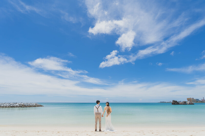 【平日限定】1ロケ写真&動画プラン(アラハビーチ/ヤシの木・&公園)79,000円☂️雨天日程変更無料/追加料金一切なし