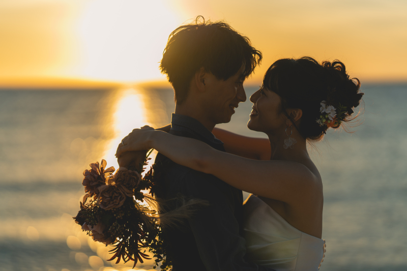 2ロケプラン/サンセット(アラハビーチ&アメリカンビレッジ) 109,000円☂️雨天日程変更無料/追加料金一切なし