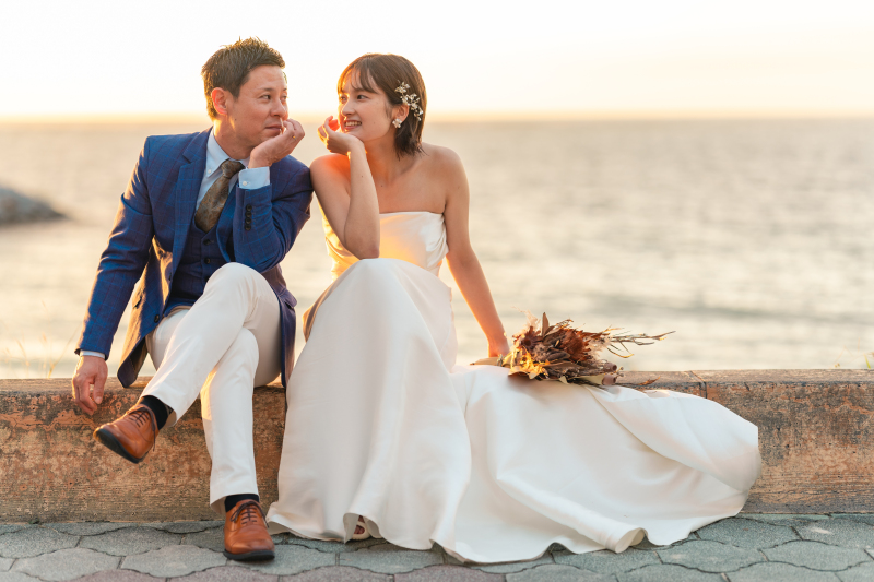 早割【1ヶ月前まで予約】平日限定1ロケプラン/サンセット(アラハビーチ/ヤシの木・公園) 69,000円☂️雨天日程変更無料