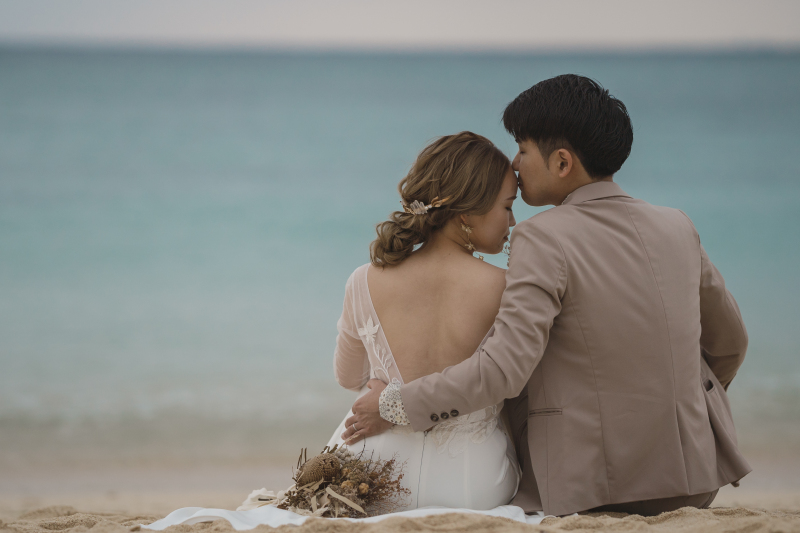 早割【1ヶ月前まで予約】1ロケ/アルバムorパネル写真 付きプラン (アラハビーチ)格安59,000円☂️雨天日程変更無料