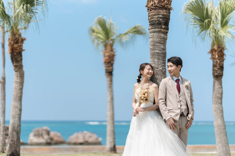 【5・6月梅雨キャンペーン】雨天保証日も予約できる!1ロケーションプラン/アラハビーチ撮影・通常より3万円もお得な49,000円