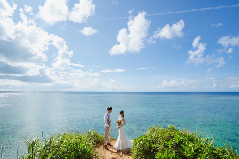 1ロケーションプラン(ザネー浜 ビーチ51/岩場・崖の上)格安89,000☂️雨天日程変更無料/追加料金一切なし
