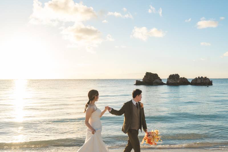 早割【1ヶ月前まで予約】平日限定１ロケプラン／サンセット（アラハビーチ／ヤシの木・公園)　69,000円☂️雨天日程変更無料