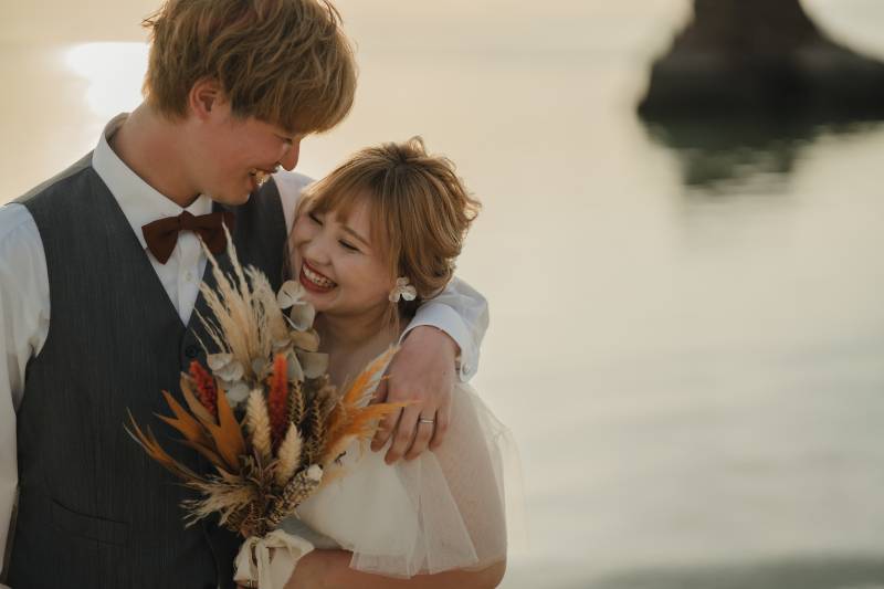 早割【1ヶ月前まで予約】平日限定１ロケプラン／サンセット（アラハビーチ／ヤシの木・公園)　69,000円☂️雨天日程変更無料