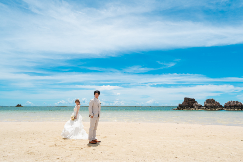 2ロケーションプラン(チャペル&アラハビーチ/ヤシの木)格安89,000円☂️雨天日程変更無料/土日撮影料金・追加料金一切なし