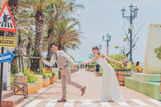半日で３ヶ所のポイント（ビーチとタウンと植物楽園）が撮れてこの価格です！ウエディングフォトを楽しみたい方には3ヶ所オススメ！