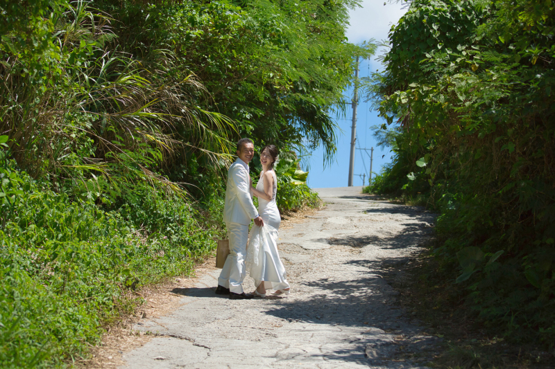 移動中のオフショット