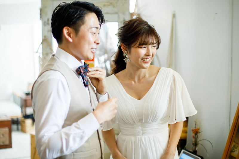 支度シーンのワクワク