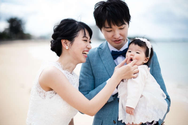 Navy Wedding_家族・友人を撮影に呼べる