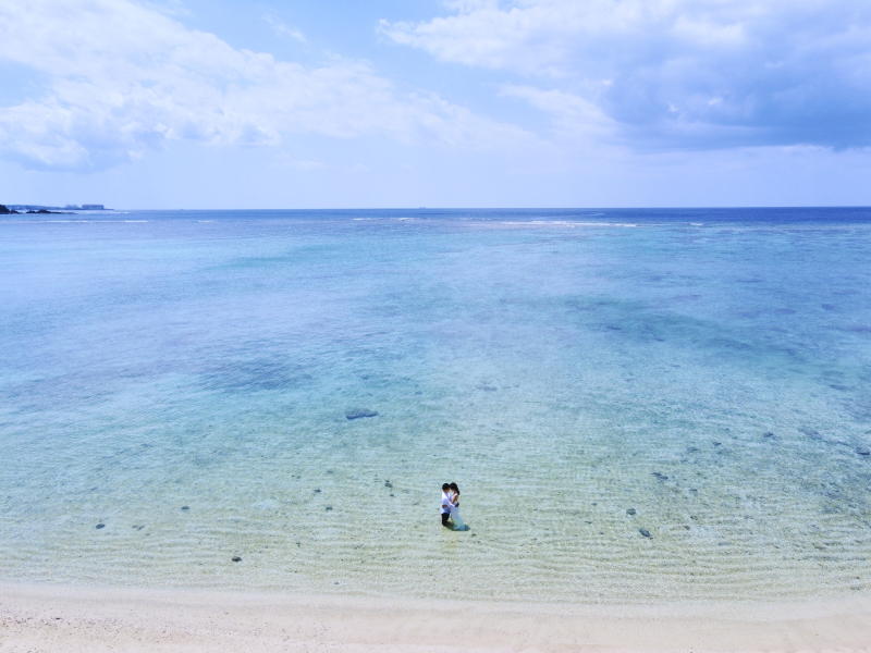 Navy Wedding_ドローン撮影できる