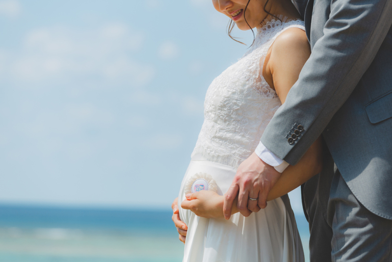 マタニティフォトならではの撮影アイテム!