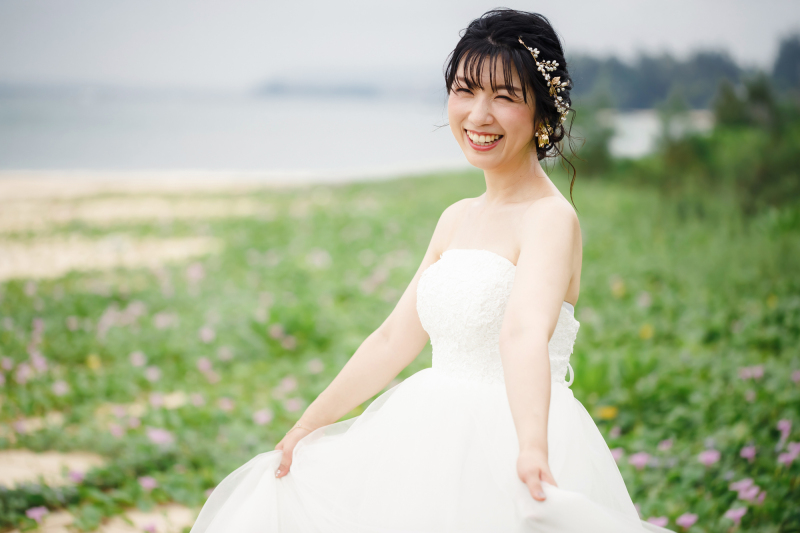 Navy Wedding_衣装の追加料金がない