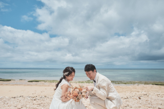 Navy Wedding_青空の下、ふたりで