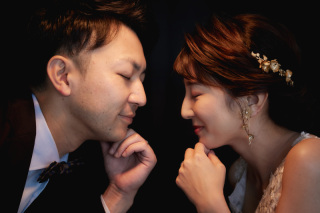 Navy Wedding_ハレなお二人