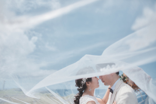 Navy Wedding_青空の下、ふたりで