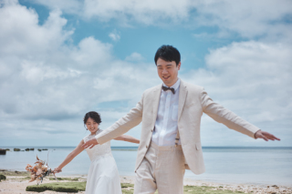 Navy Wedding_青空の下、ふたりで