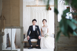 Navy Wedding_美しいサンセットと