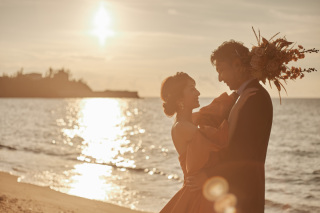 Navy Wedding_ハレなお二人