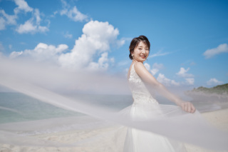 Navy Wedding_ハレなお二人