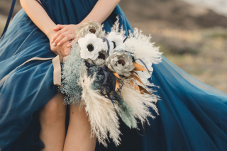 オリジナルブーケ&ブートニアのオーダー(¥27,500〜)