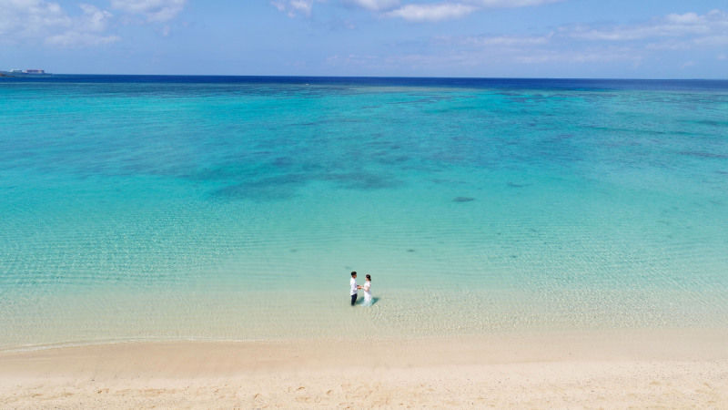 Navy Wedding_ドローン撮影できる