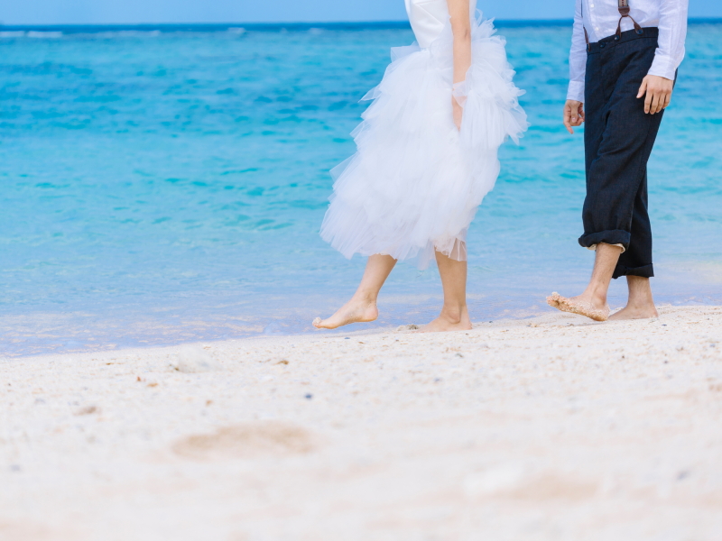 Navy Wedding_海で撮影できる